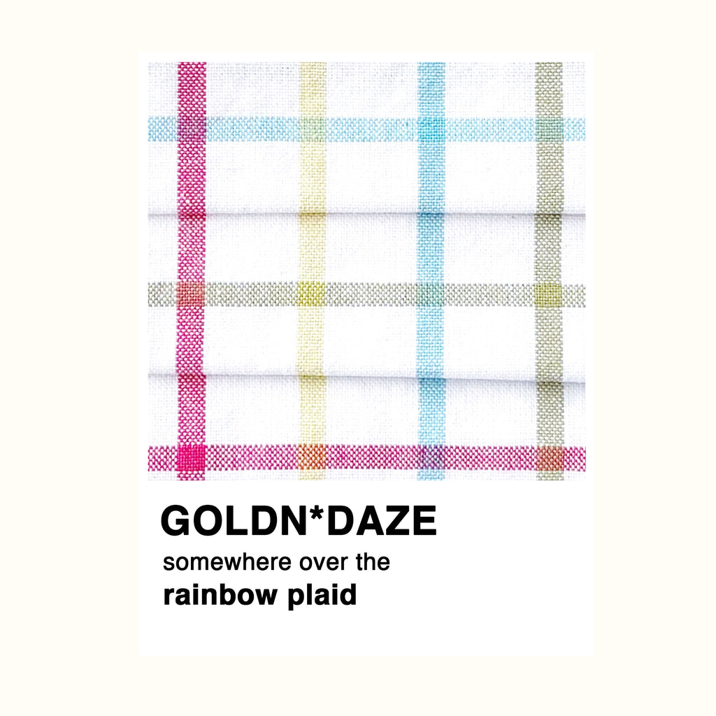 rainbow plaid - goldndaze