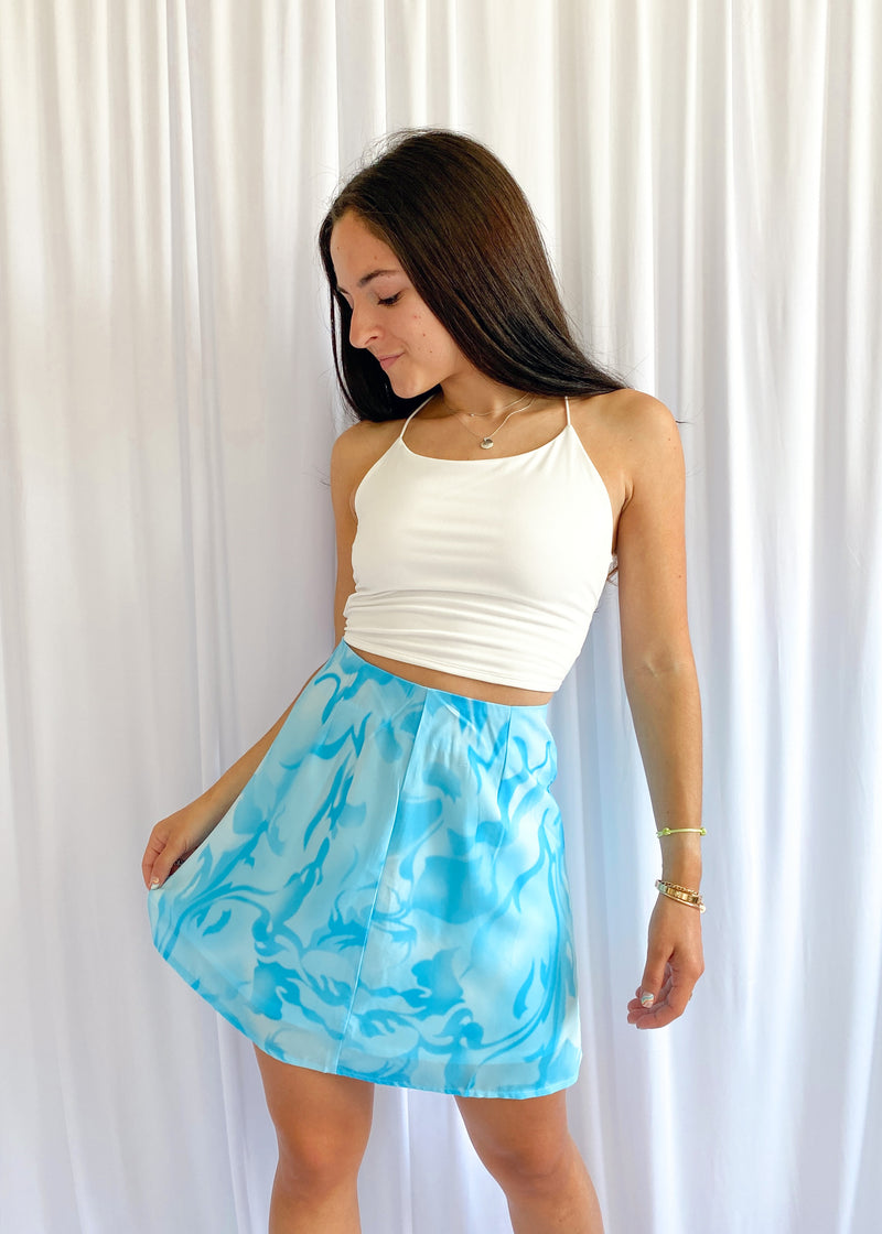 eden watercolor skirt