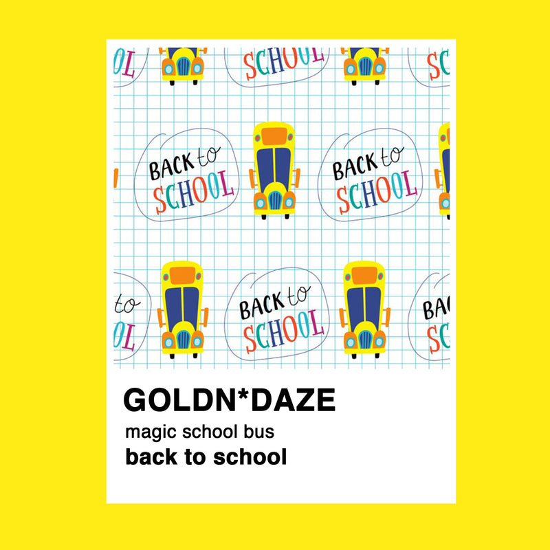 back to school - goldndaze