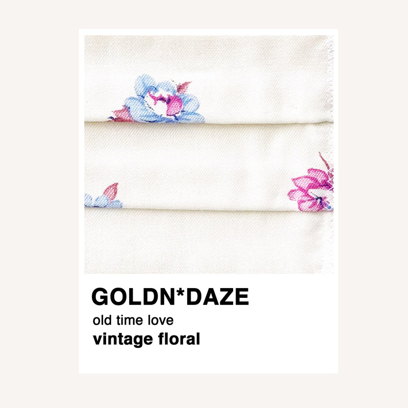 vintage floral - goldndaze
